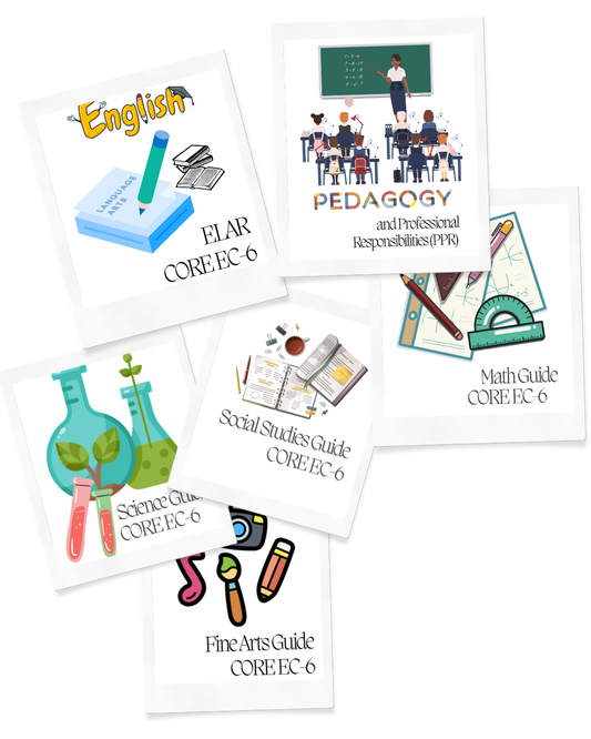 Core Subjects EC-6 and PPR Study BUNDLE